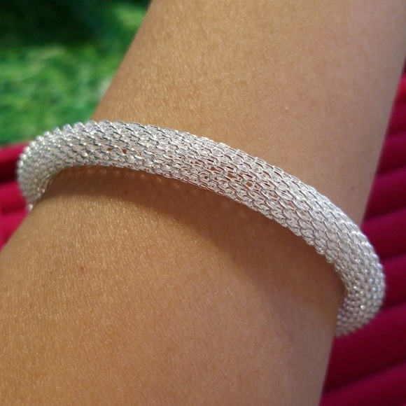 HOST PICK!!! Bangle Net Chain Hollow Bracelet - Picture 4 of 4
